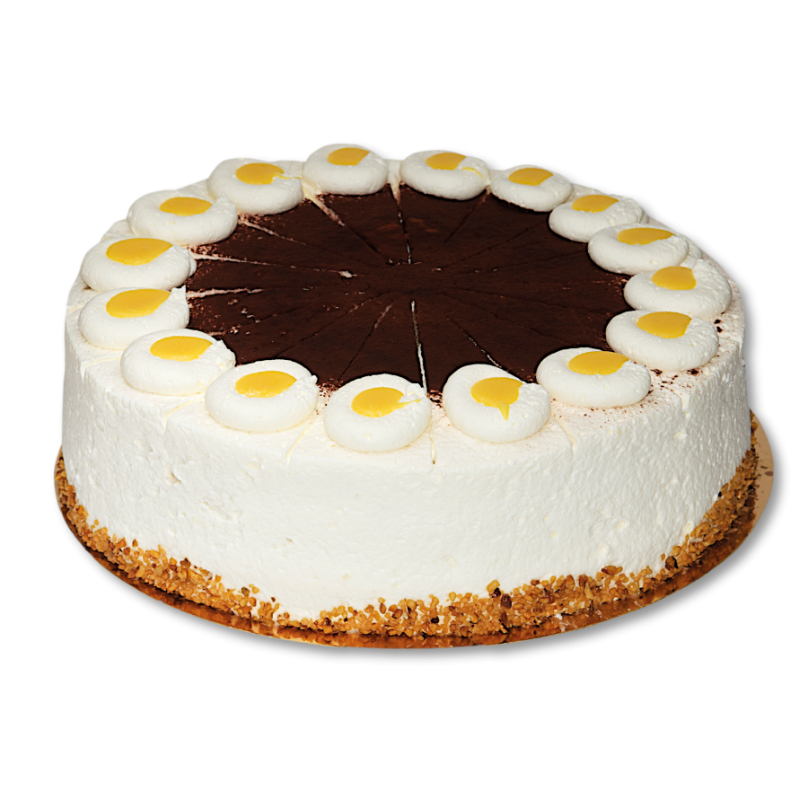 Eierlikörkaffeesahnetorte