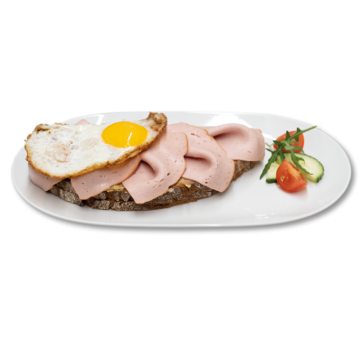 Brotzeit Leberkäse