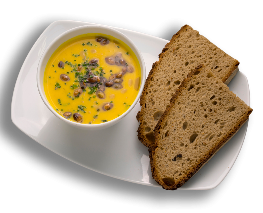 Kürbiskern-Kokos-Suppe