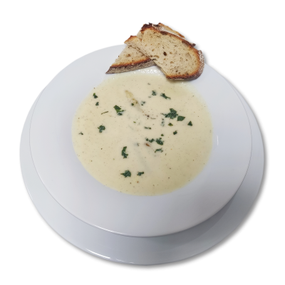 Spargelsuppe