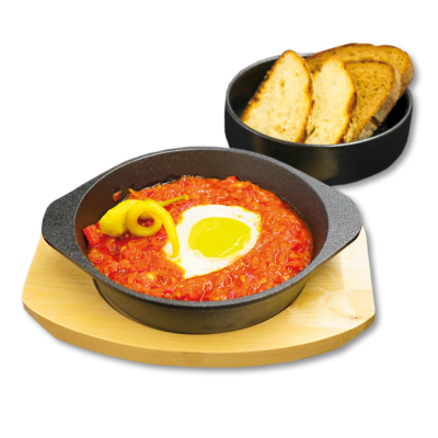 Shakshuka, bayrisch - orientalisch